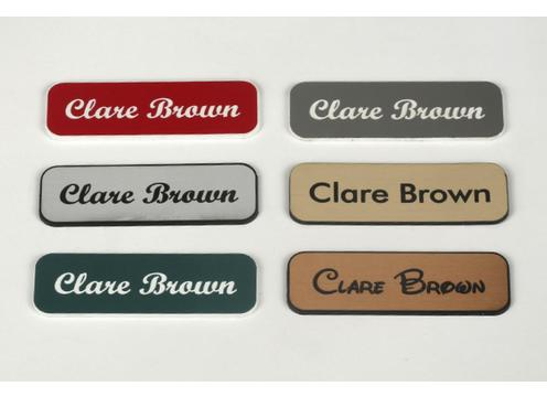 product image for Single Line Name Badge