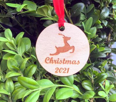 image of Personalised Wooden Decoration