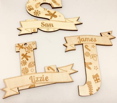 image of Personalised Letter Decoration