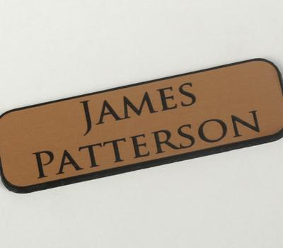 image of Double Line Name Badge