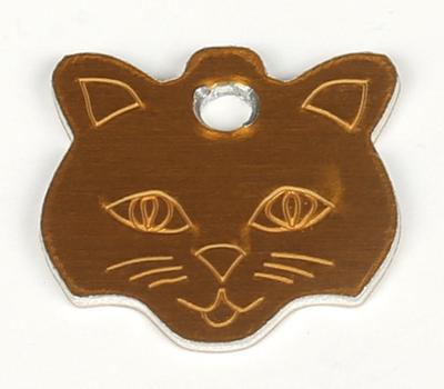 image of Pet Tag - Cat Face