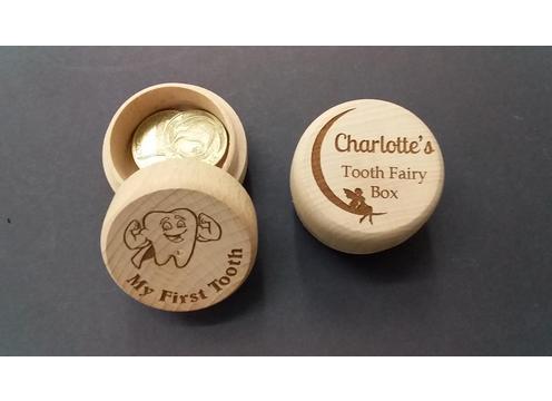 product image for Wooden Tooth Fairy Box