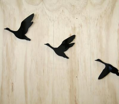 image of Flying Ducks Wall Art