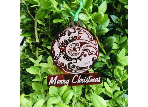product image for Engraved Santa Sleigh Ornament